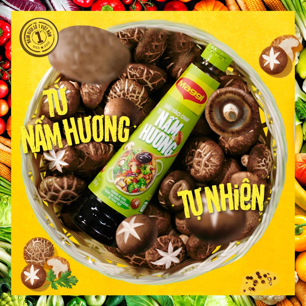 Combo 2 Dầu Hào MAGGI® Nấm Hương 820g/chai