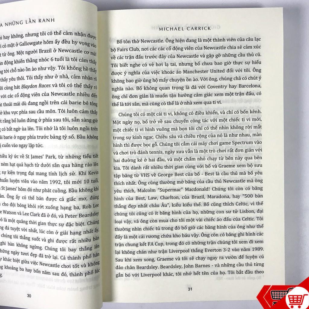 Sách - Tự Truyện Mychael Carrick - Giữa Những Lằn Ranh | BigBuy360 - bigbuy360.vn