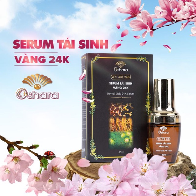 Serum Tái Sinh Vàng 24k. ⭐️Dưỡng da, ngăn ngừ lão hoá