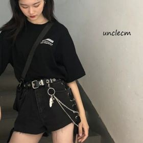 Thắt Lưng Dập Lỗ Dây Xích Hot Trend 2020