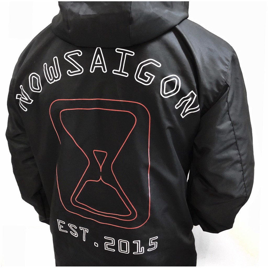 R Áo Khoác NOW SAI.GON. 02 (EST. 2015) Unisex 4