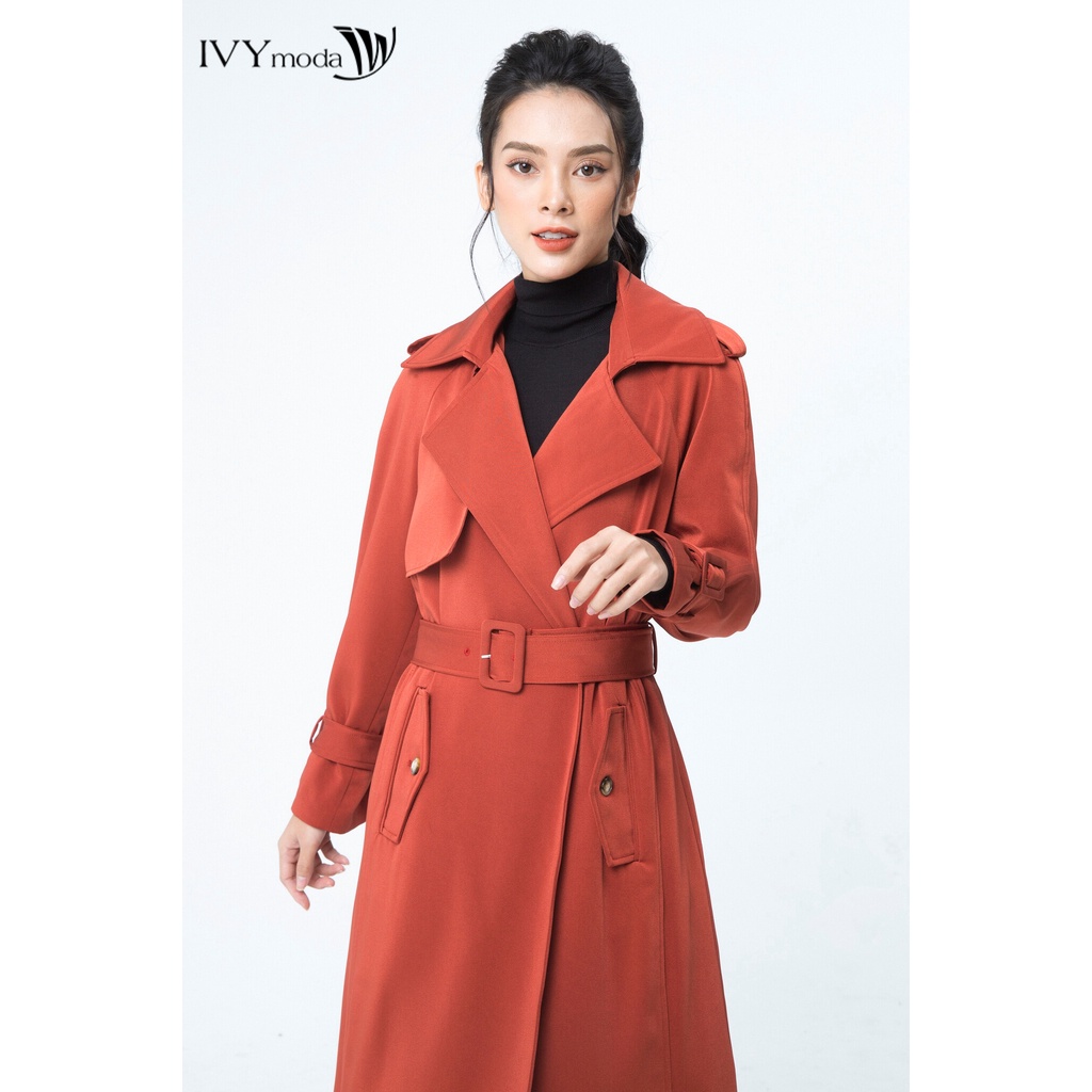 Áo khoác nữ cổ giắc lăng IVY moda MS 71B7664