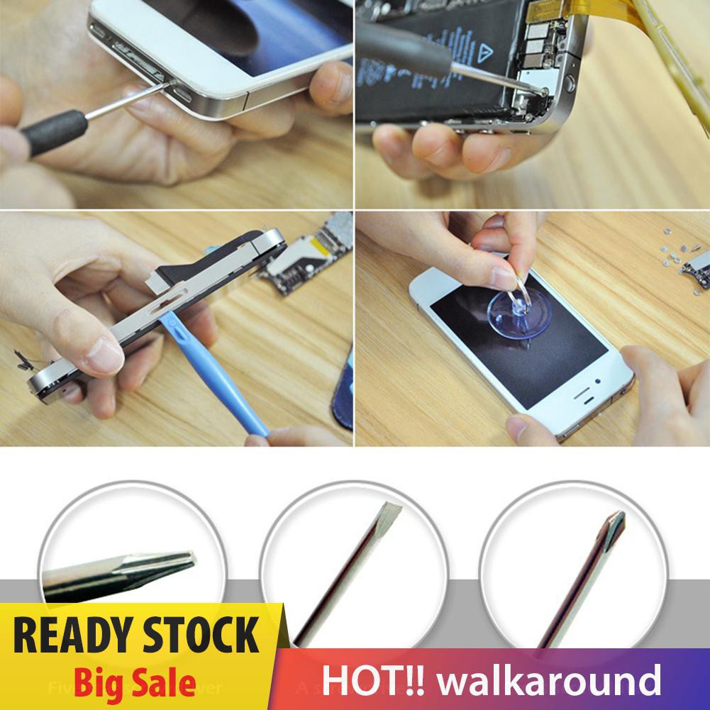 Walk 8 in 1 Cell Phones Opening Pry Repair Tool Suction Cup Screwdrivers Kits