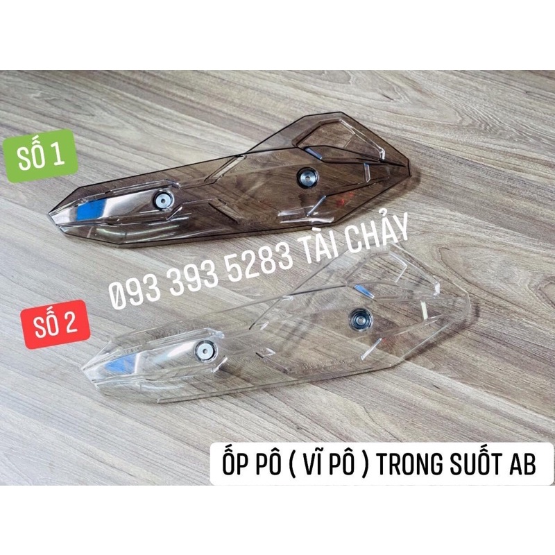 ỐP PÔ ( VĨ PÔ ) XE AB TRONG SUỐT