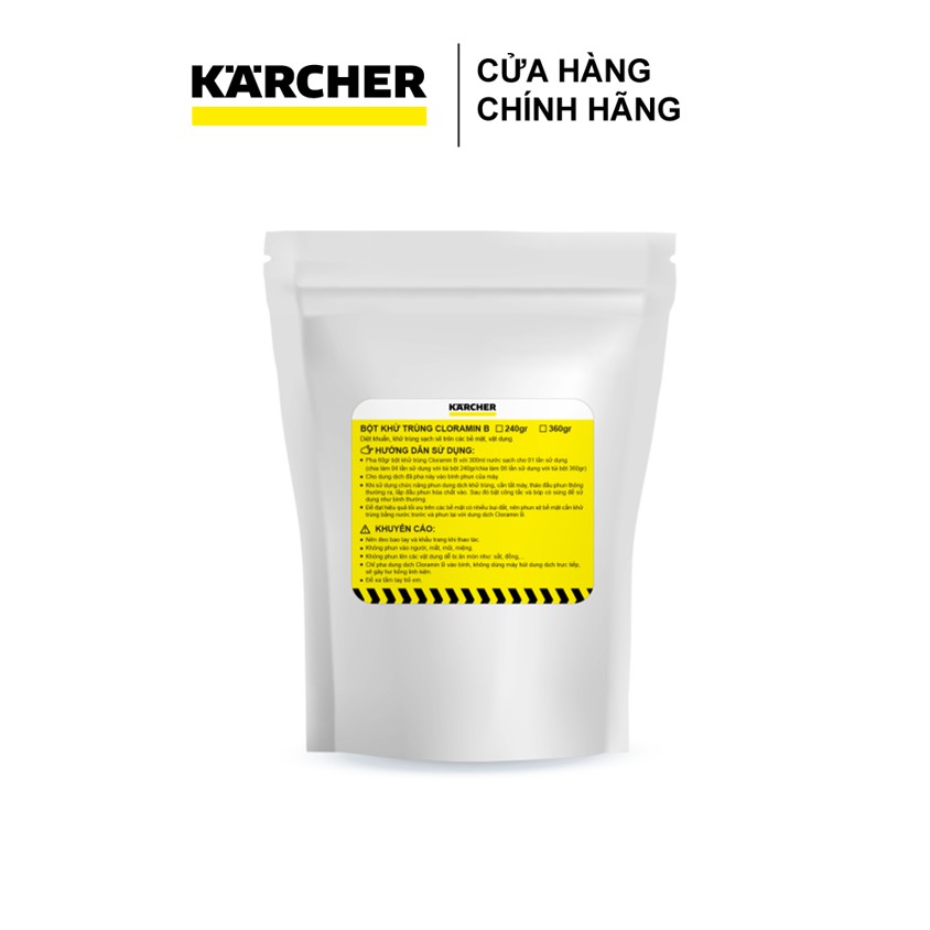 Bột khử trùng Cloramin B Karcher 240gr