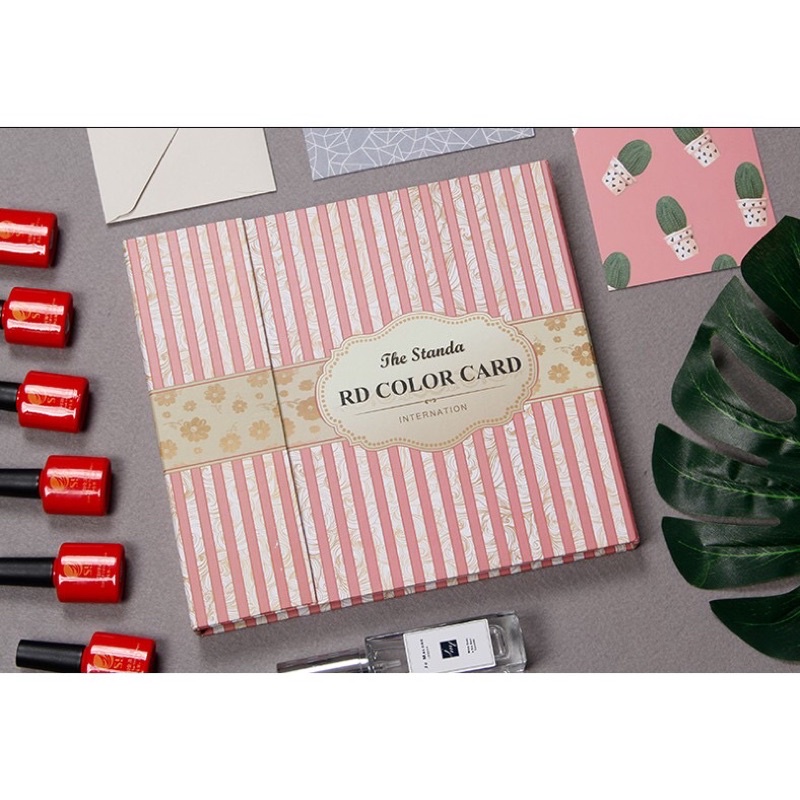 Sổ Gắn Móng Mẫu Làm Bảng Màu Nail