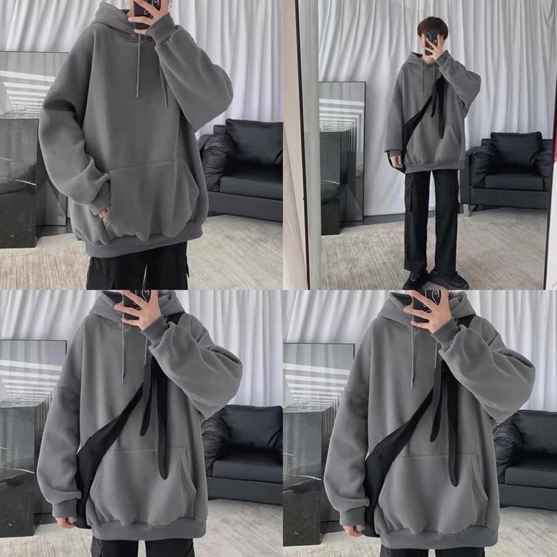 Áo Hoodie BASIC / Áo Hoodie Trơn chất nỉ bông mịn cực đep form Rộng Unisex .Nhiều màu siêu xinh ( Ảnh + Clip thật 100%) | BigBuy360 - bigbuy360.vn