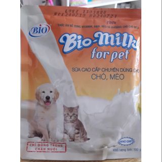 Sữa cho chó mèo BiO