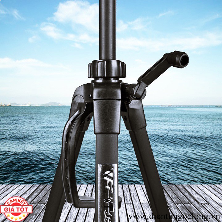 Tripod Máy Ảnh Weifeng WF-3520 Hợp Kim Nhôm Màu Đen