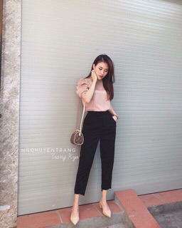 Quần baggy cạp chun