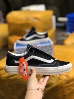 GIÀY VANS VAUL LOT DA THẬT SC [ FREESHIP + BOX ]