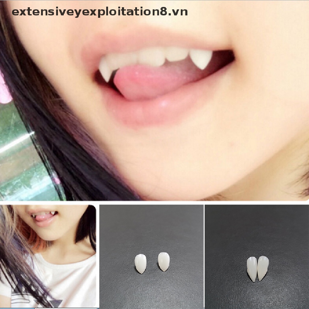 Răng Nanh Giả Hóa Trang Ma Cà Rồng