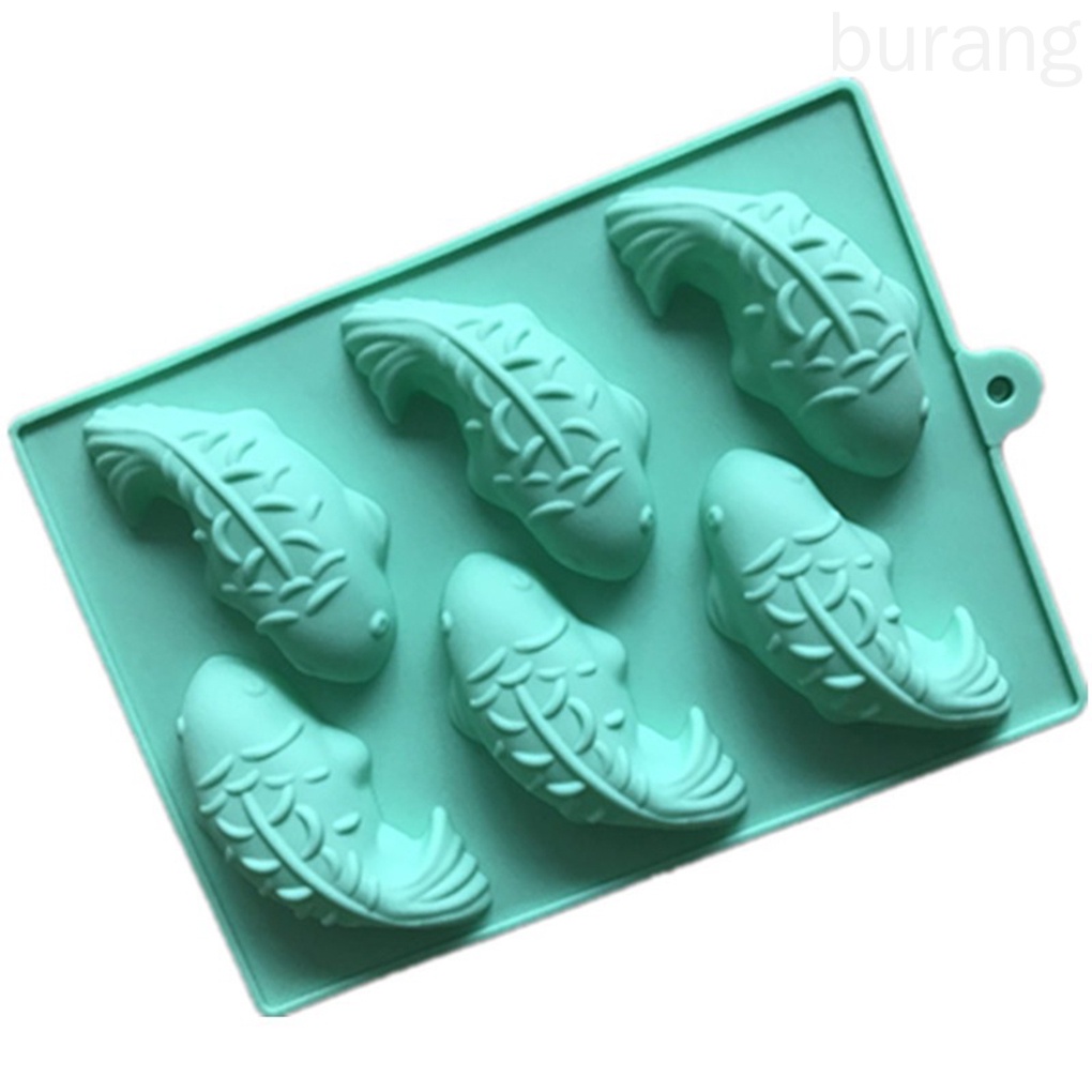 Khuôn Silicone Làm Bánh Hình Cá