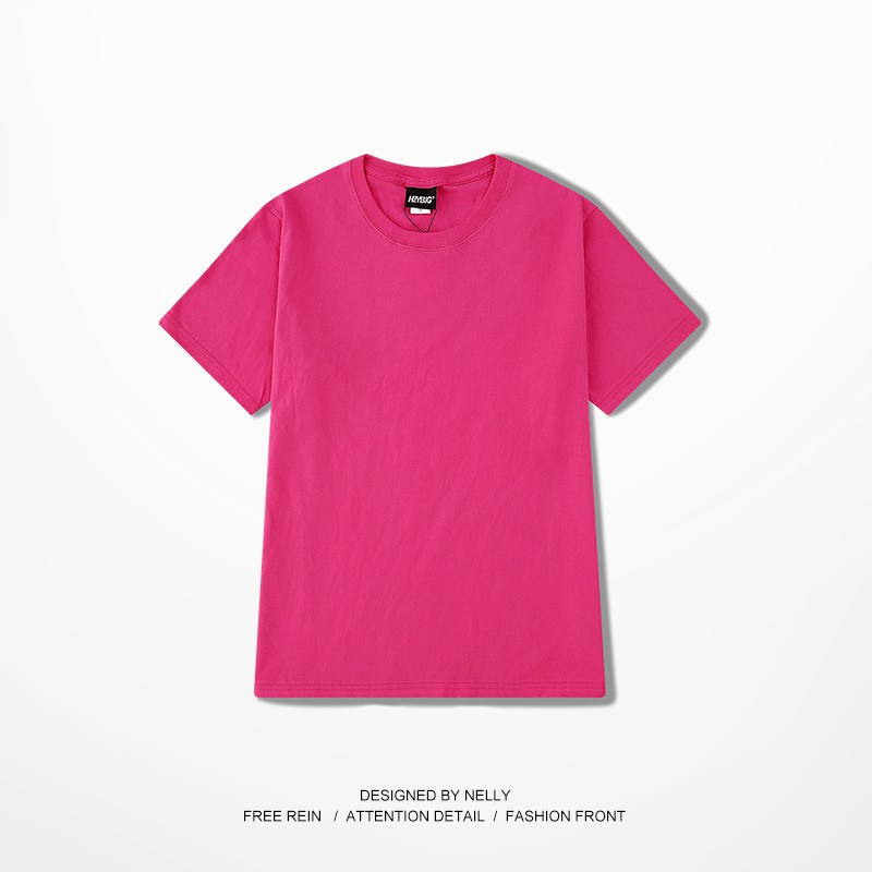 [NY0007-1/8] Áo thun trơn Nelly 100% cotton basic bộ màu áo phông basic đen trắng xanh đen (Nelly) | BigBuy360 - bigbuy360.vn