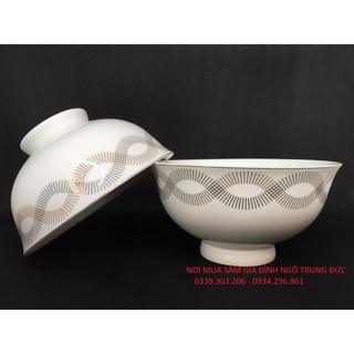 Bát cơm chén cơm Hàn Quốc họa tiết soắn