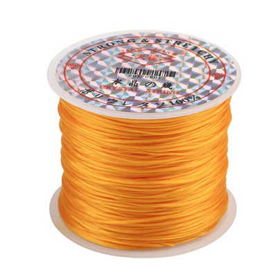 Dây chỉ chun chỉ tơ mảnh co dãn dùng để xâu hạt đá phong thủy