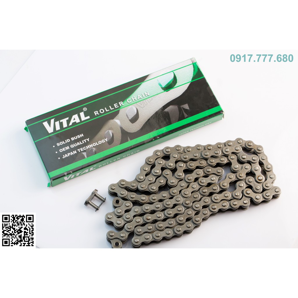 Sên tải Vital 9 ly  114L, 122L, 124L, 132, 134L , có khóa sên, nhập khẩu Malaysia