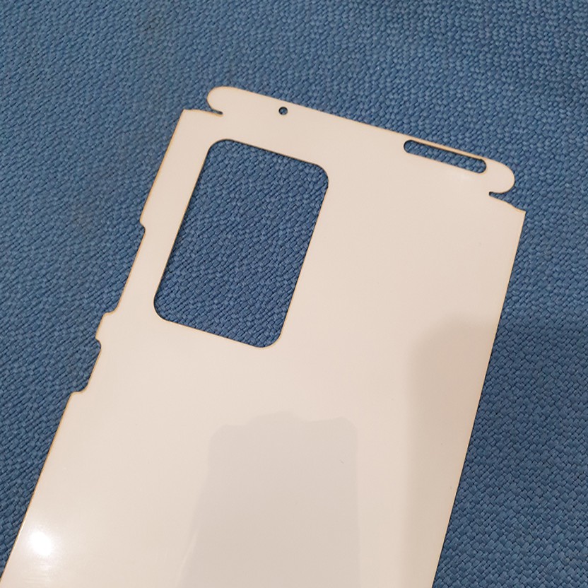 Bộ miếng film dán PPF bóng loại xịn phủ full 99% lưng viền Galaxy Note 20  Note Ultra 5G tặng miếng dán camera