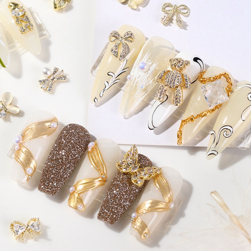 [Hàng mới về] Phụ kiện 3D trang trí móng tay nghệ thuật xinh xắn