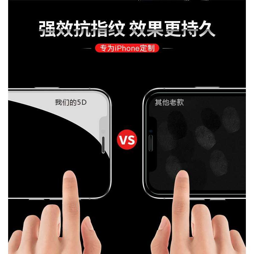 Toàn Bộ Ốp Điện Thoại Kính Cường Lực 5D 9H Cho iPhone 13 12 Pro Max 11 Pro Max X XR XS Max 6 7 8 plus 6~13 Pro Max