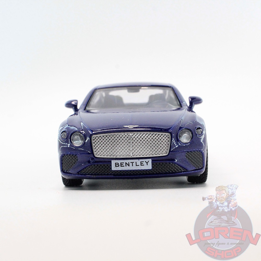 Mô hình ô tô kim loại Bentley Continental GT tỷ lệ 1:36, siêu xe đồ chơi chạy cót 13 cm lorenshop