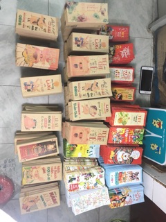 Set 10 bao lì xì giấy Kraft & Couche 2019 (được lựa mẫu)
