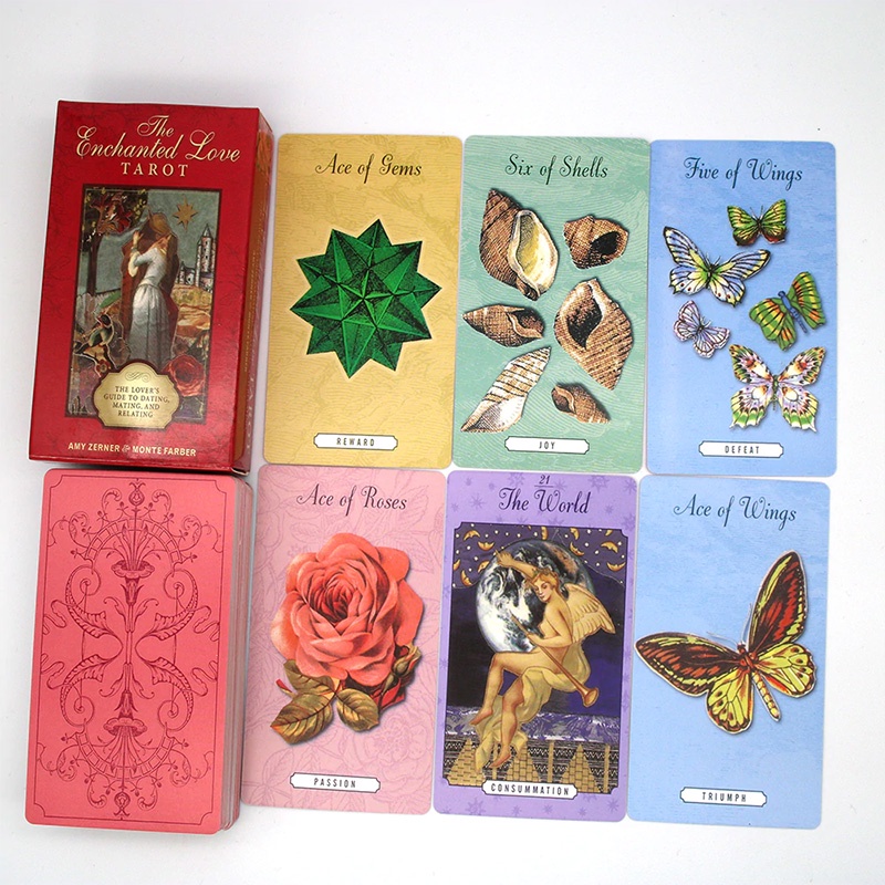 {Kèm quà tặng} Bộ bài tarot Enchanted Love Tarot