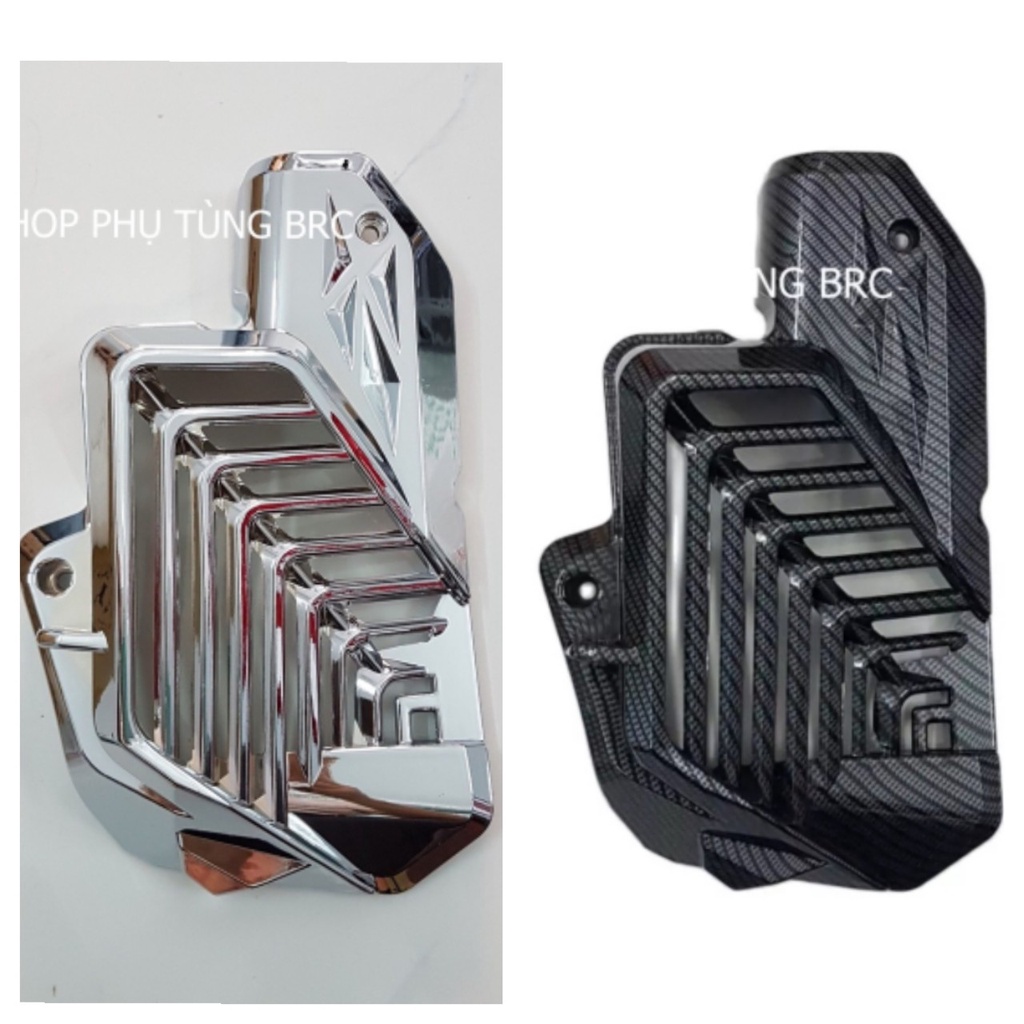 Ốp quạt gió xe AIR BLADE 125, 160 đời 2023 trở lên ( Có 2 loại: mạ crom hoặc cacbon, A/E chọn màu trên đơn hàng)