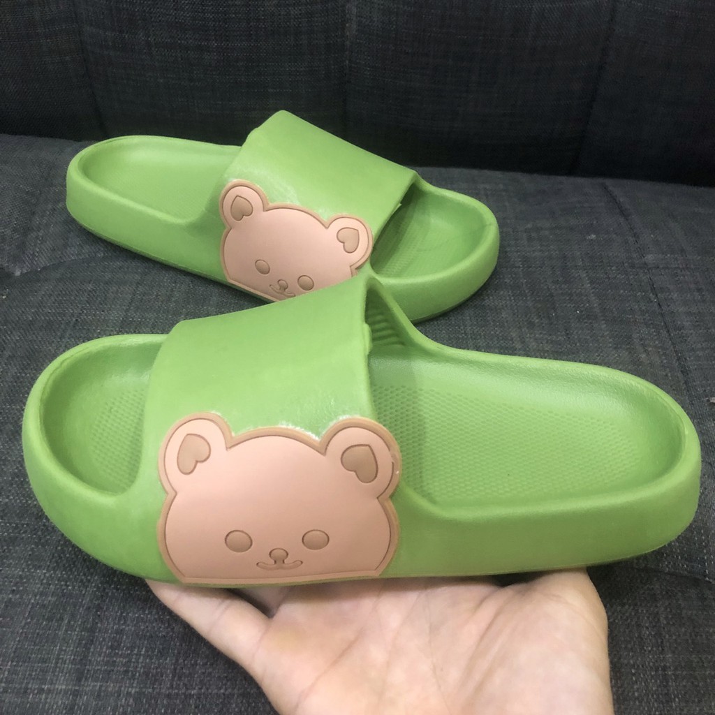 Dép bánh mì mặt gấu mẫu mới siêu xinh