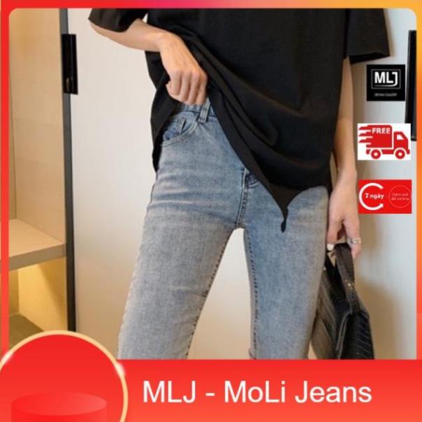 Quần jean ngố / lửng BIG SIZE lưng cao, co dãn mạnh đẹp ❕ !