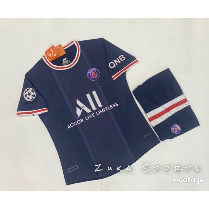 (Dài tay) Bộ quần áo bóng đá câu lạc bộ Paris Saint Germain 2021 - Áo bóng dài tay CLB giải vô địch Pháp SIÊU HOT