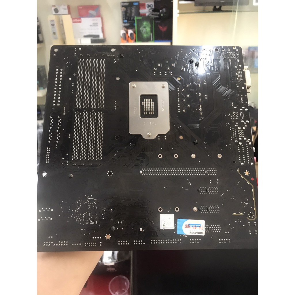 main Z370M D3H - support CPU sk 1151v2 (8th 9th), có box, fe đầy đủ