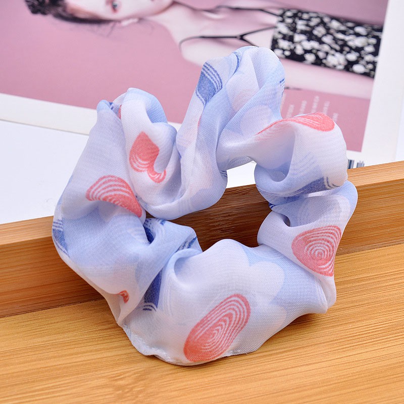 Dây Buộc Tóc Co Dãn Bằng Vải Chiffon Cho Nữ