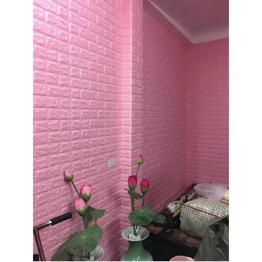 Xốp Dán Tường Trắng 3D 77cm x70cm Sỉ Lẻ Giá Rẻ Nhất