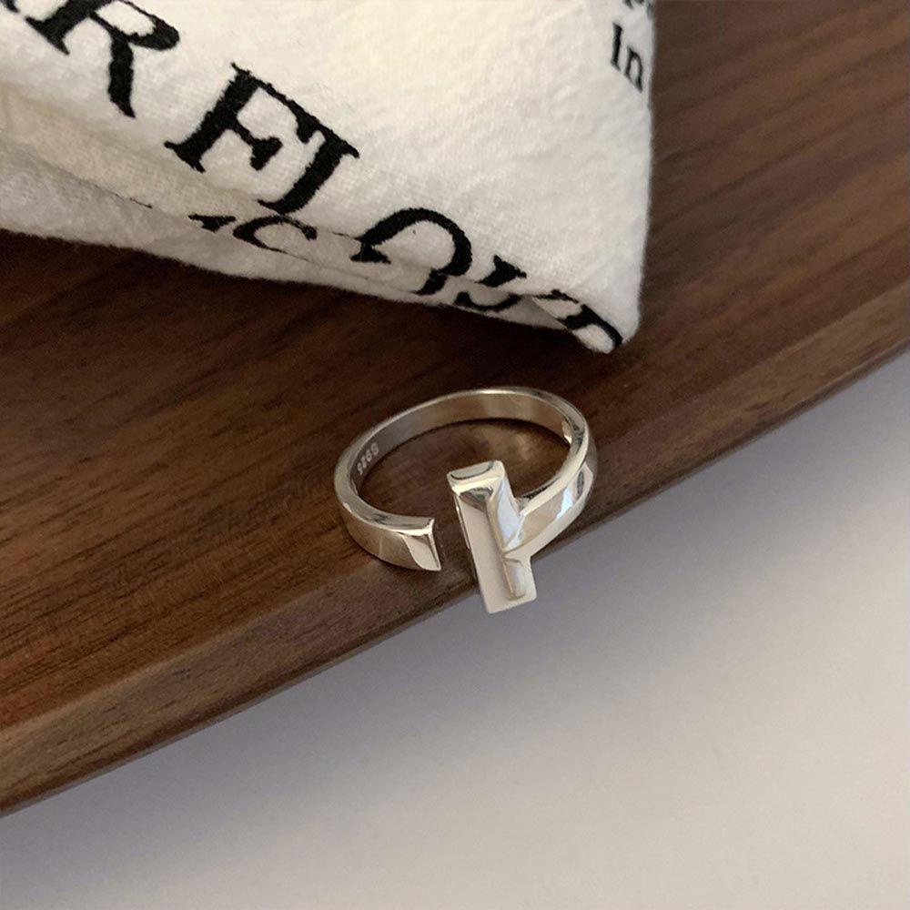 Nhẫn Hở VANES1 Họa Tiết Hình Học / Trái Tim Phong Cách Vintage Thanh Lịch Cho Nữ