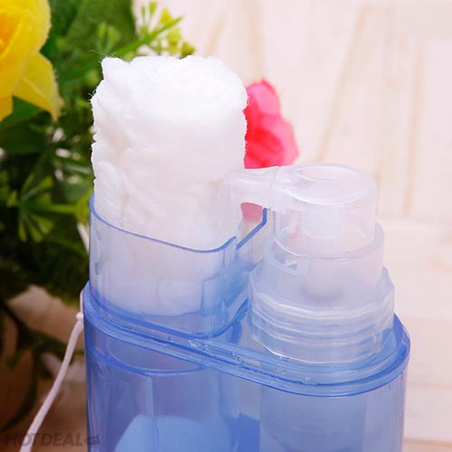 Bộ kit khăn nén kèm bình cấp nước (khổ 22 x24 cm)