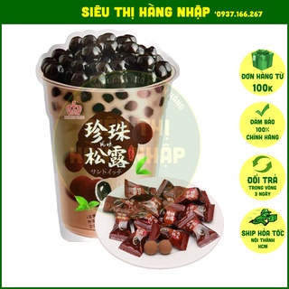Kẹo trà sữa trân châu Rih Rih Wang Đài Loan 120g, đồ ăn vặt nội địa Trung rẻ nhất Sài Gòn