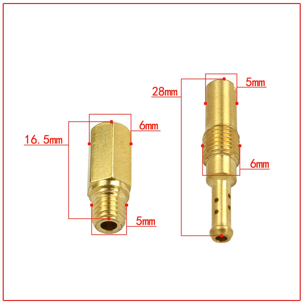 Van tiết lưu tùng nắp bình xăng chính của Giclo cho  Pwk Keihin OKO CVK Mikuni KOSO,họng24/26/28/30mm