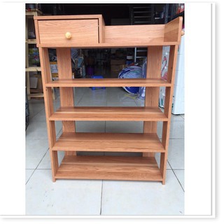 Kệ Để Giày, Tủ Để Giày Gỗ Thông Minh Lắp Ghép 5 Tầng Cực Tiện Ích
