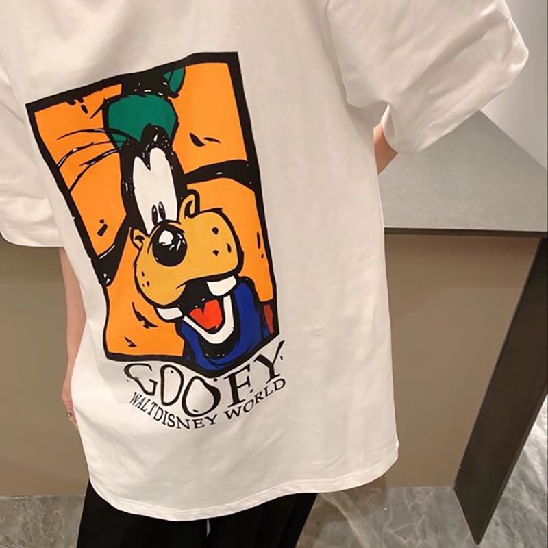 NRVP Áo thun cotton tay ngắn cổ tròn thời trang mùa hè phong cách Hàn Quốc dành cho nữ