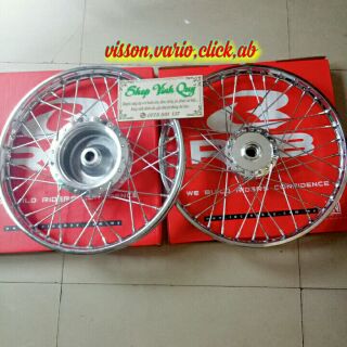 BÁNH CĂM GẮN CHO XE AB,VISSON,CLICK,VARIO ,CĂM ĐÙM MẠ CROM NIỀNG SẮT HIỆU UNION TRƯỚC 1.2 SAU 1.4SHOP RÚT CĂM SẴN Y HÌNH