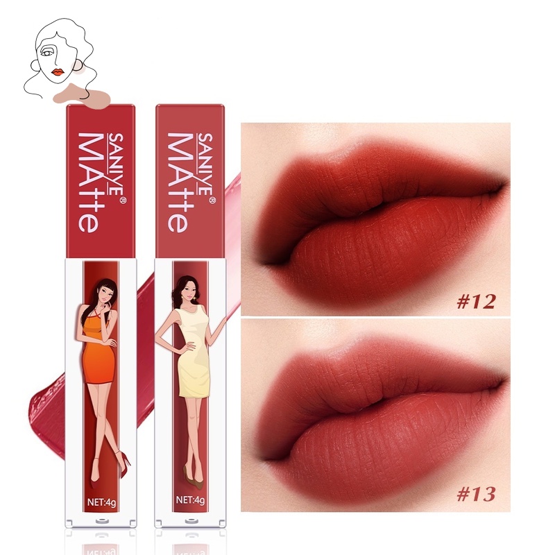 Son Kem Lì Kháng Nước Nhanh Khô Và Lâu Trôi 9 Màu Tùy Chọn Thời Trang Cho Nữ 4g