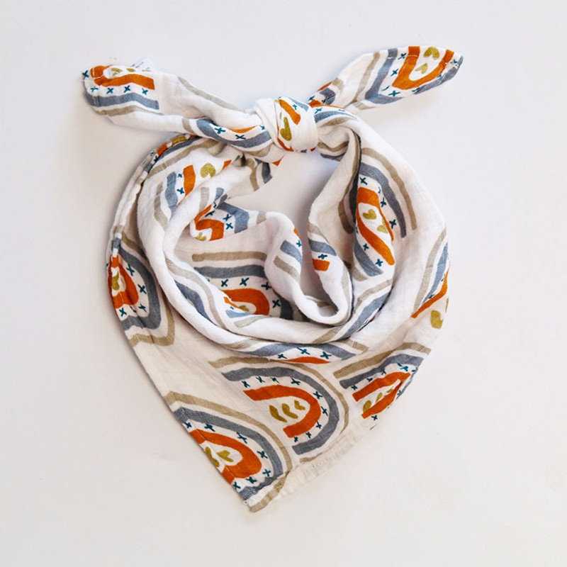 Bộ 5 Khăn Lau Mặt Bằng Vải Cotton Mềm Mại Cho Bé