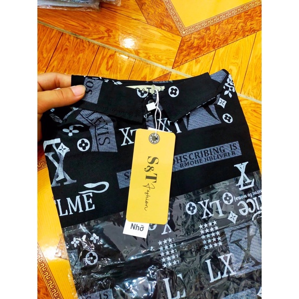 COMBO 3 Áo sơmi bé trai chất đẹp mặc đi học, đi chơi