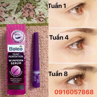 Serum dài mi Balea Teint Perfektion Wimpern giúp lông mi và mày dài & dày