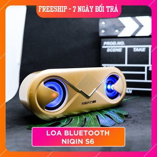 Loa Bluetooth Mini Cầm tay S6 Có đèn Led, Nghe nhạc hay, Cắm Thẻ nhớ, Jack 3.5