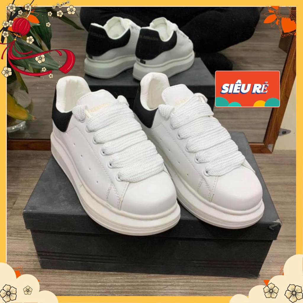 ✔️ Freeship✔️[Full Box Bill] Giày MC Queen Gót Nhung Độn Đế 3 Phân
