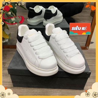 ✔️ freeship✔️ giày mc queen gót nhung độn đế 3 phân