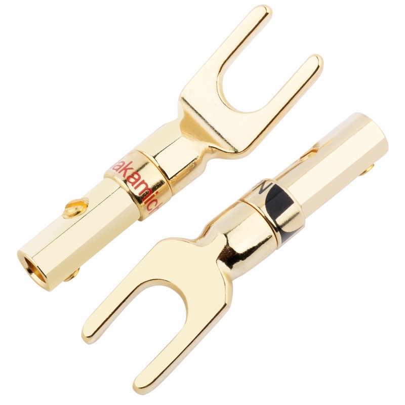 Speaker Cable Jack - Đầu Giắc cắm Loa, Giắc Càng Cua, Đầu phích cắm dây loa hình chữ U tiện dụng chất lượng cao
