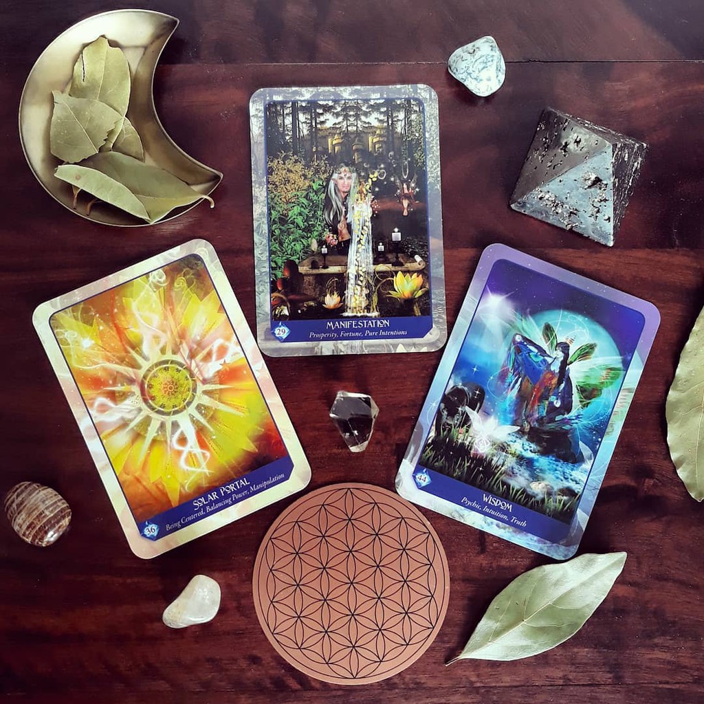 Bộ Bài Magical Dimensions Oracle Cards and Activators (Mystic House Tarot Shop) - Bài Gốc Authentic Chính Hãng 100%